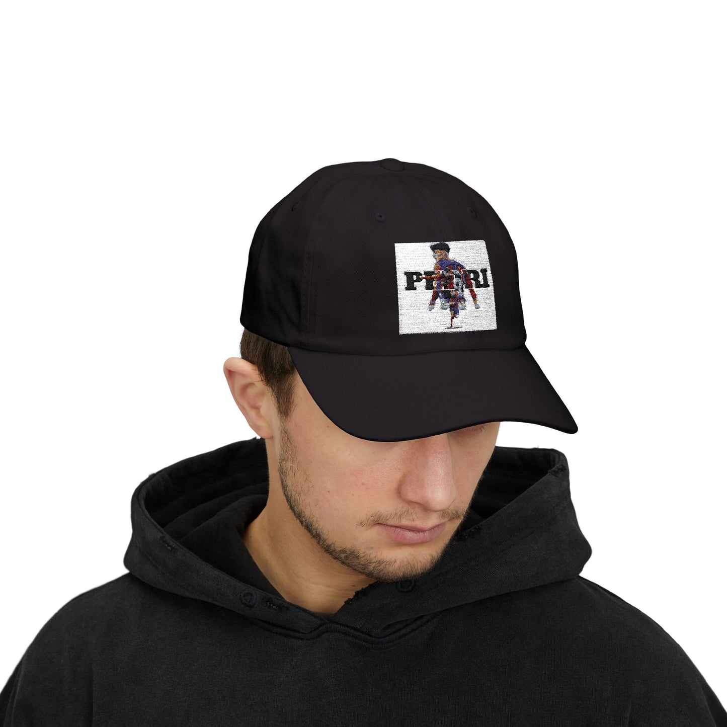 Pedri Stylish Dad Cap with Artistic Design