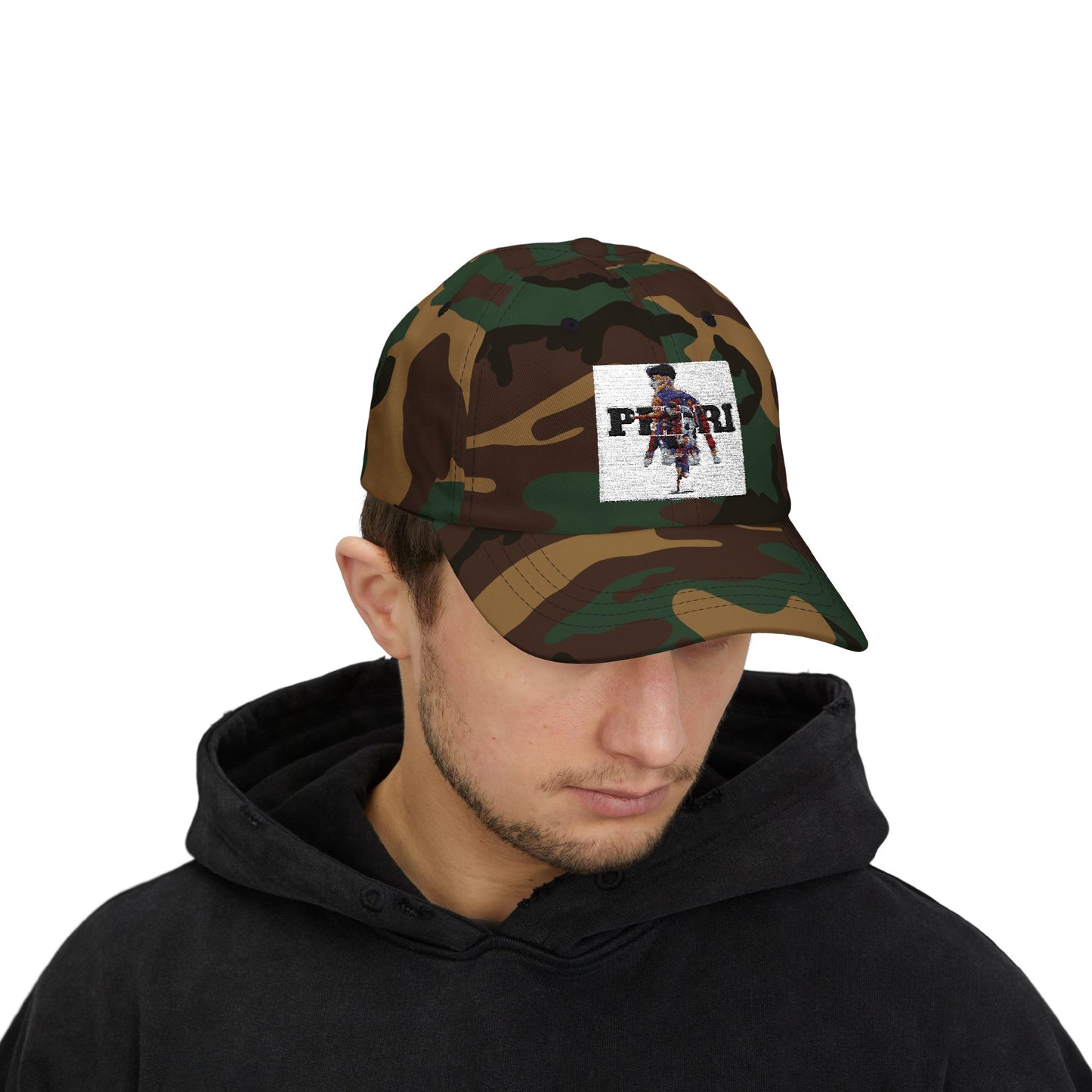 Pedri Stylish Dad Cap with Artistic Design