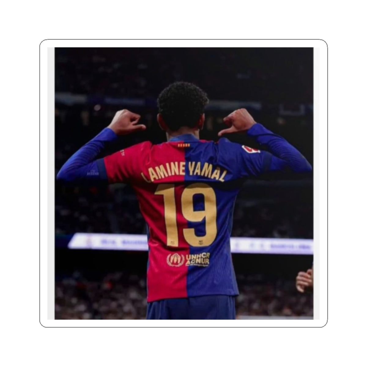 Lamine yamal Kiss-Cut Stickers