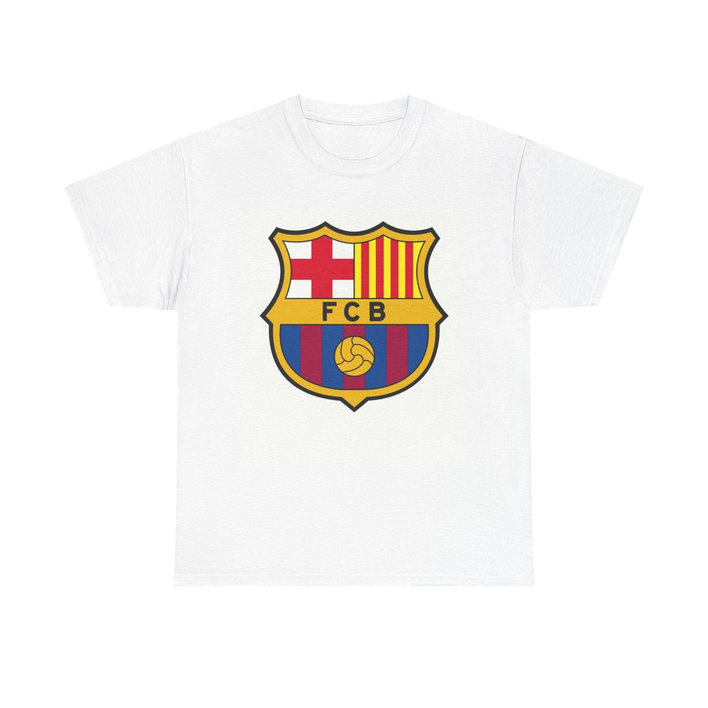 Barcelona Unisex Heavy Cotton Tee
