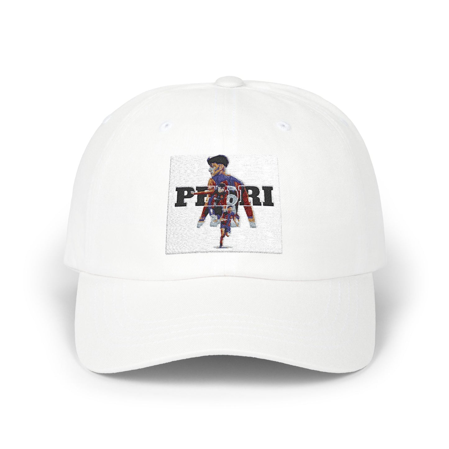Pedri Stylish Dad Cap with Artistic Design