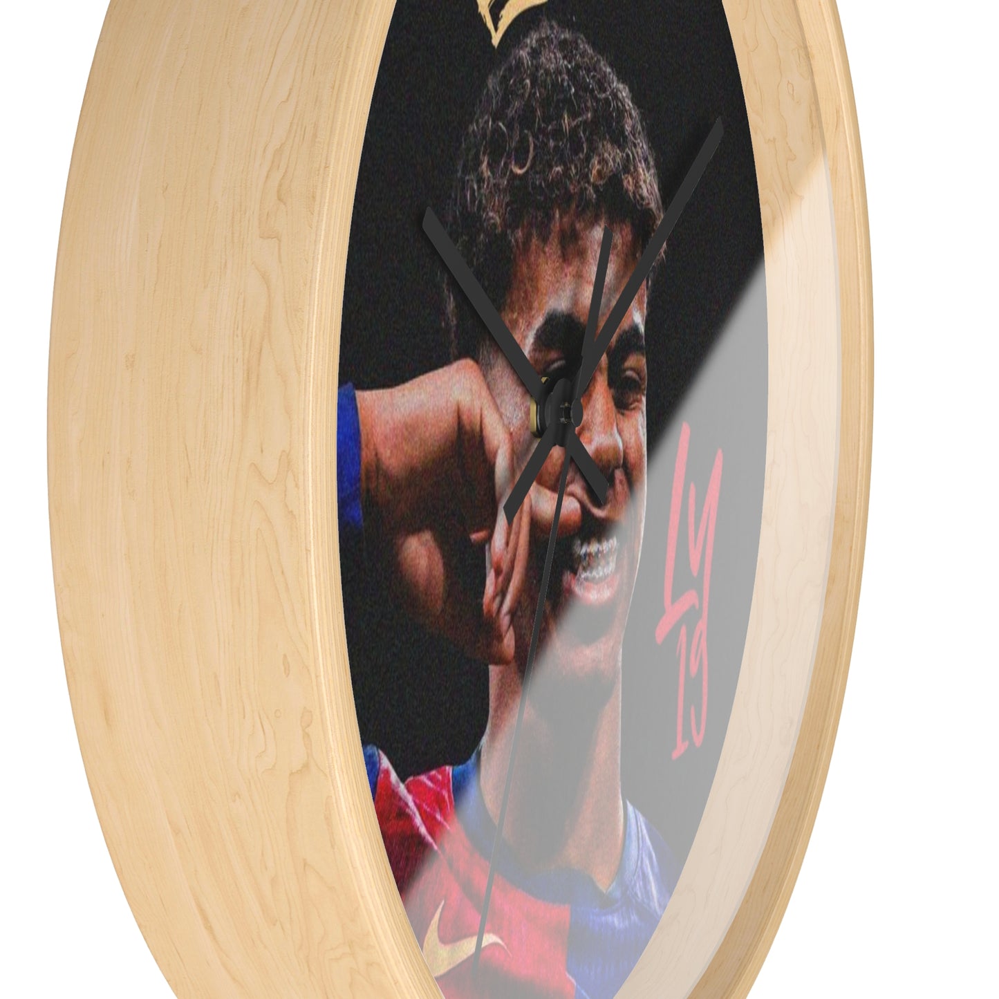 Lamine yamal Personalized Sports Wall Clock