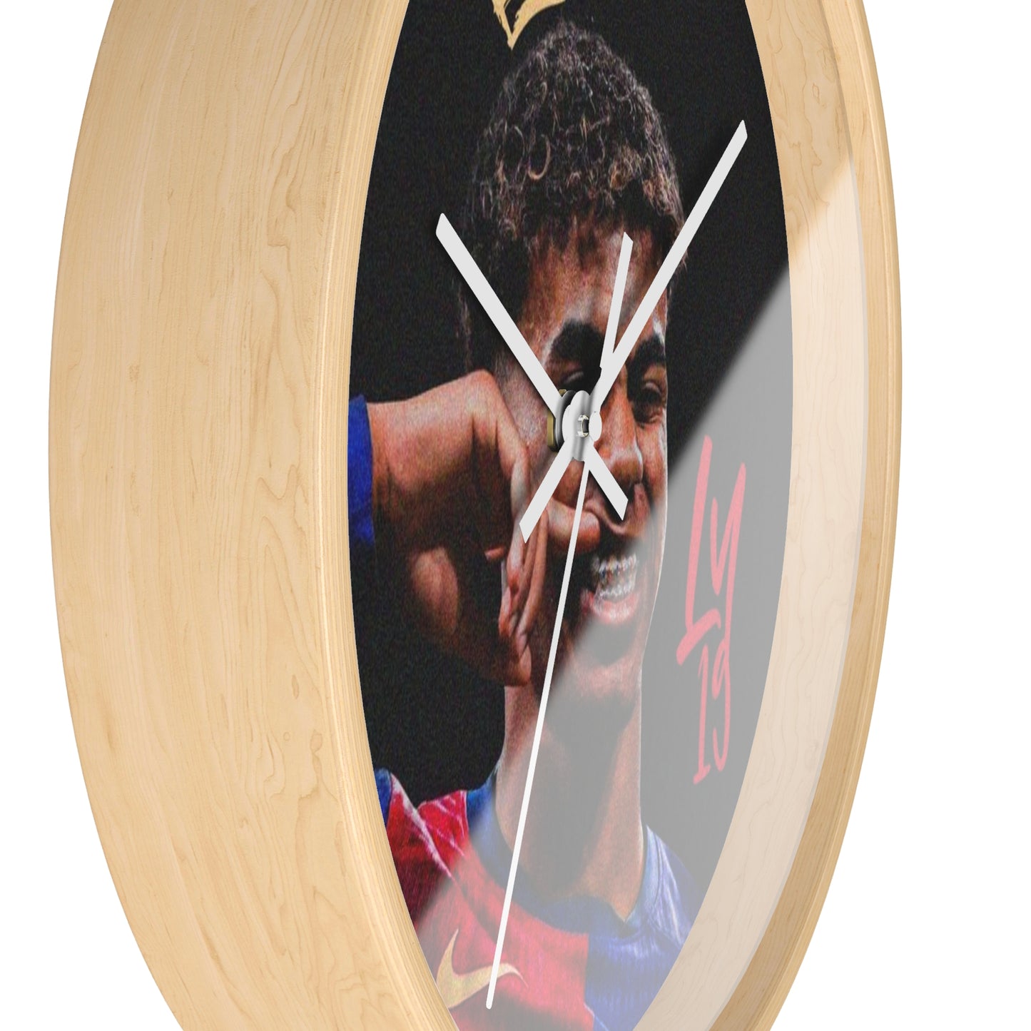 Lamine yamal Personalized Sports Wall Clock