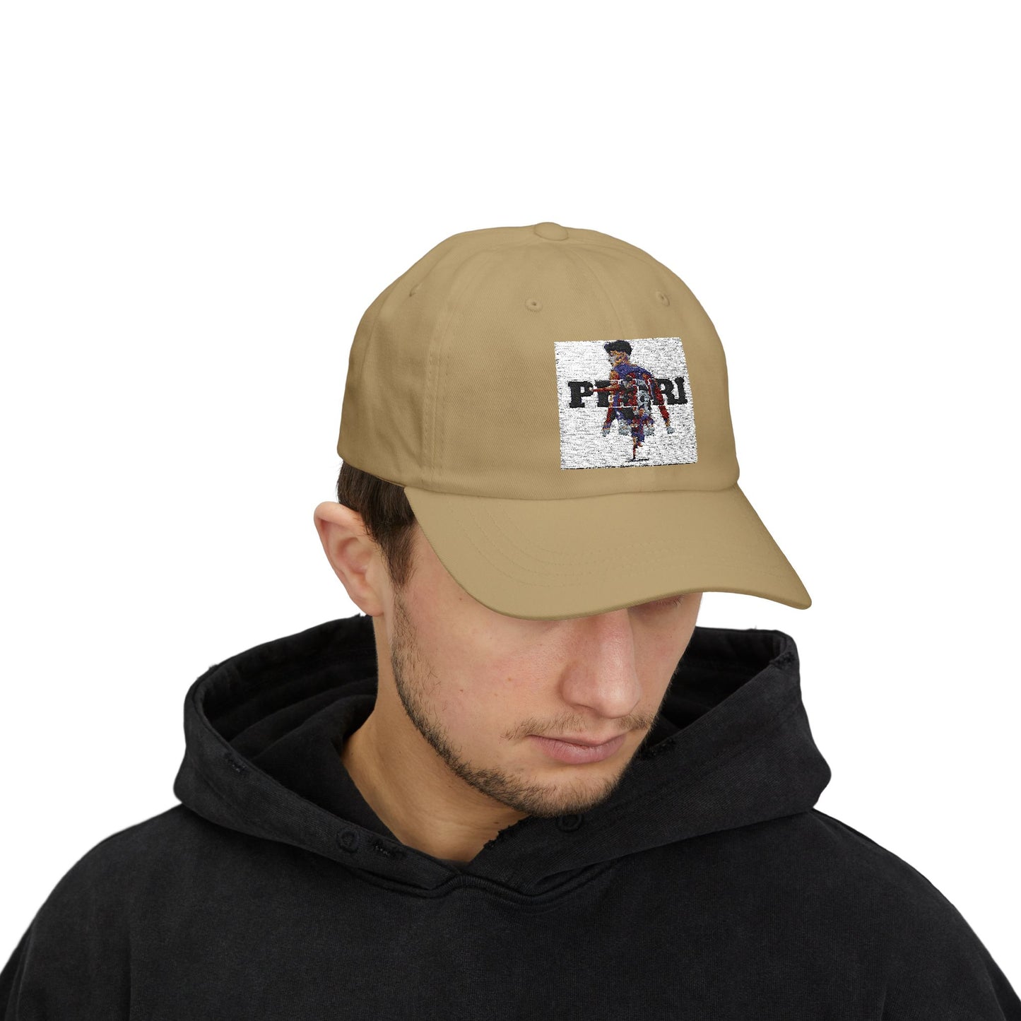 Pedri Stylish Dad Cap with Artistic Design