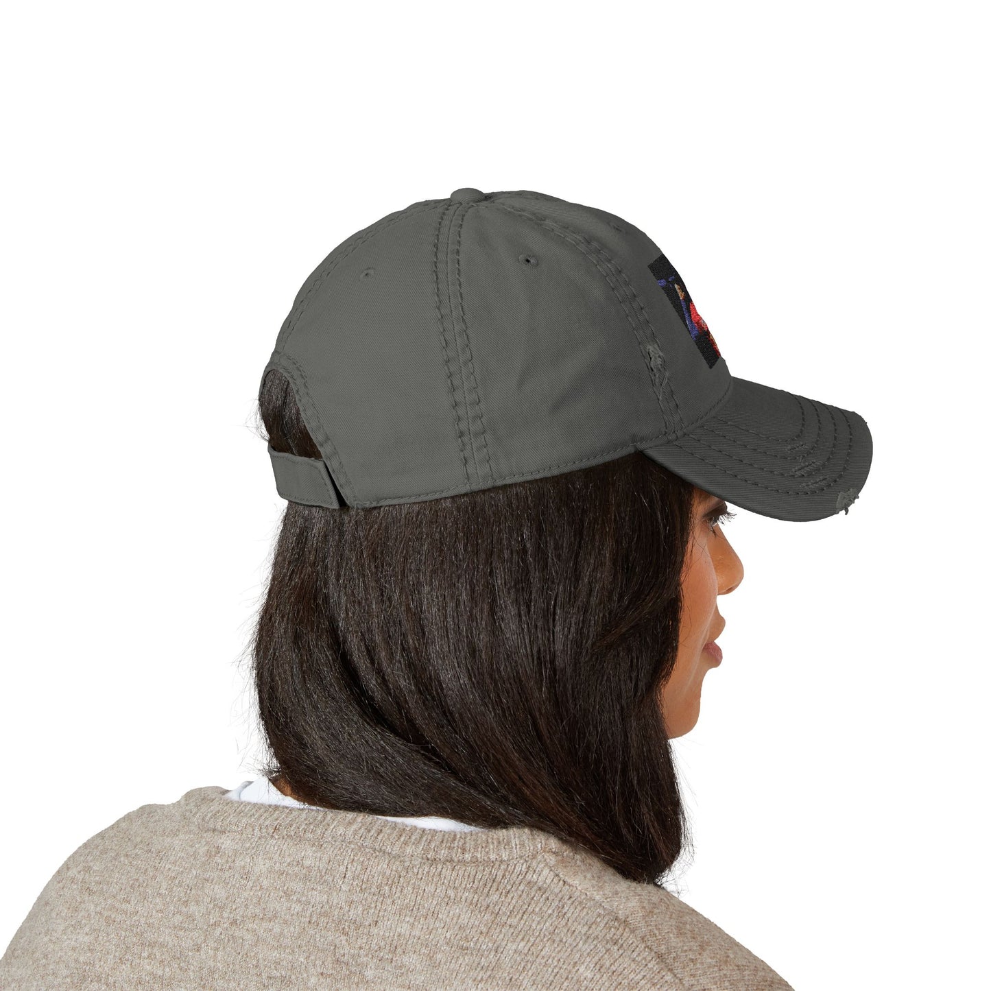 Lamine yamal Distressed Dad Hat (Embroidery)