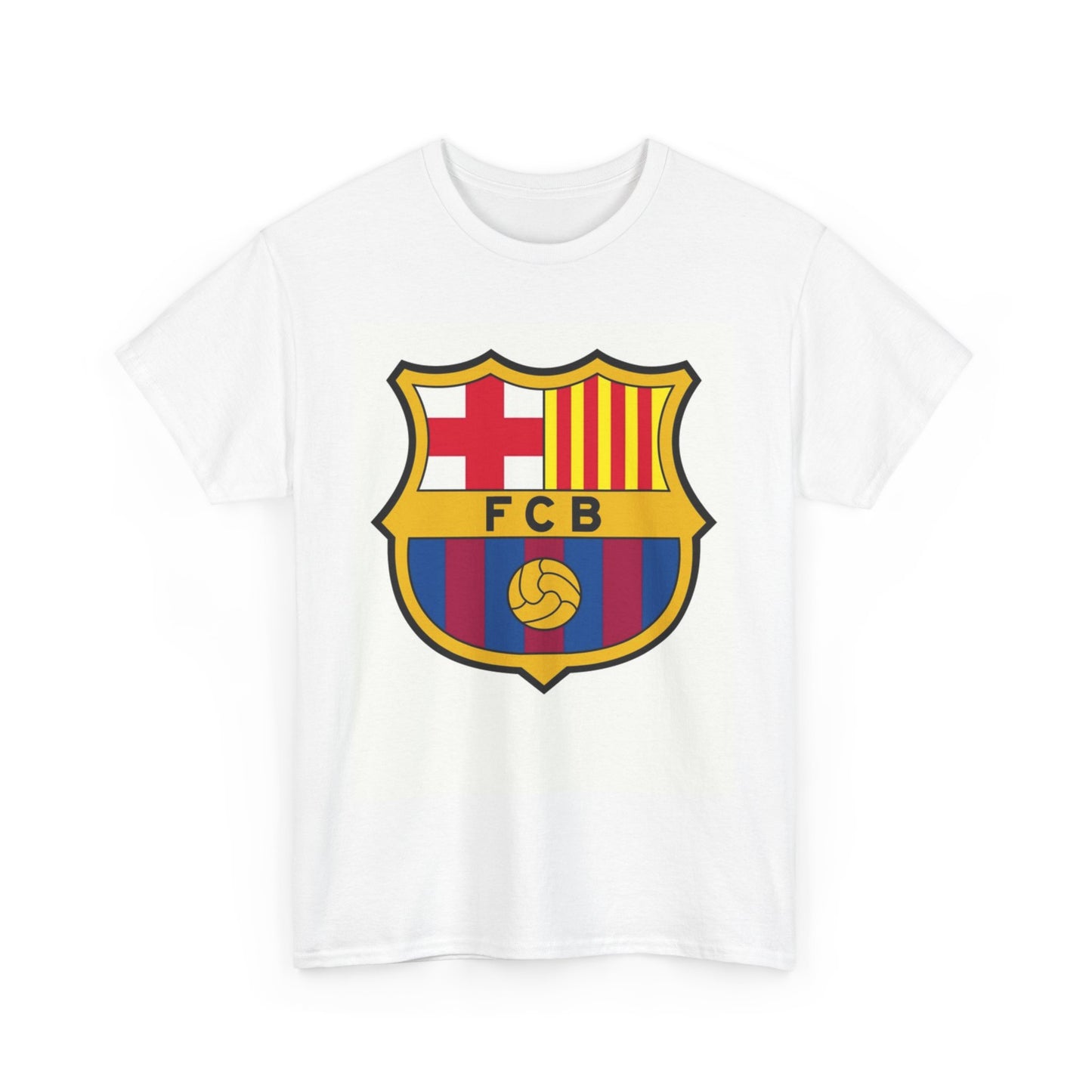 Barcelona Unisex Heavy Cotton Tee