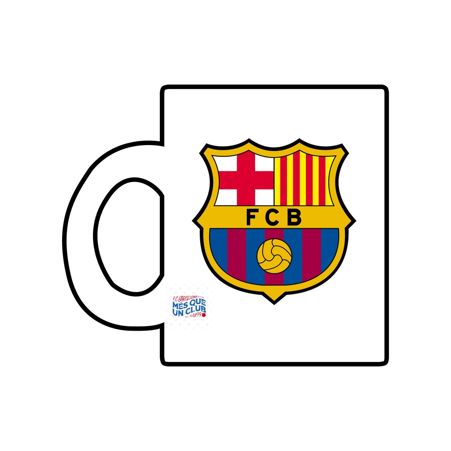 BARCELONA Glass Mug