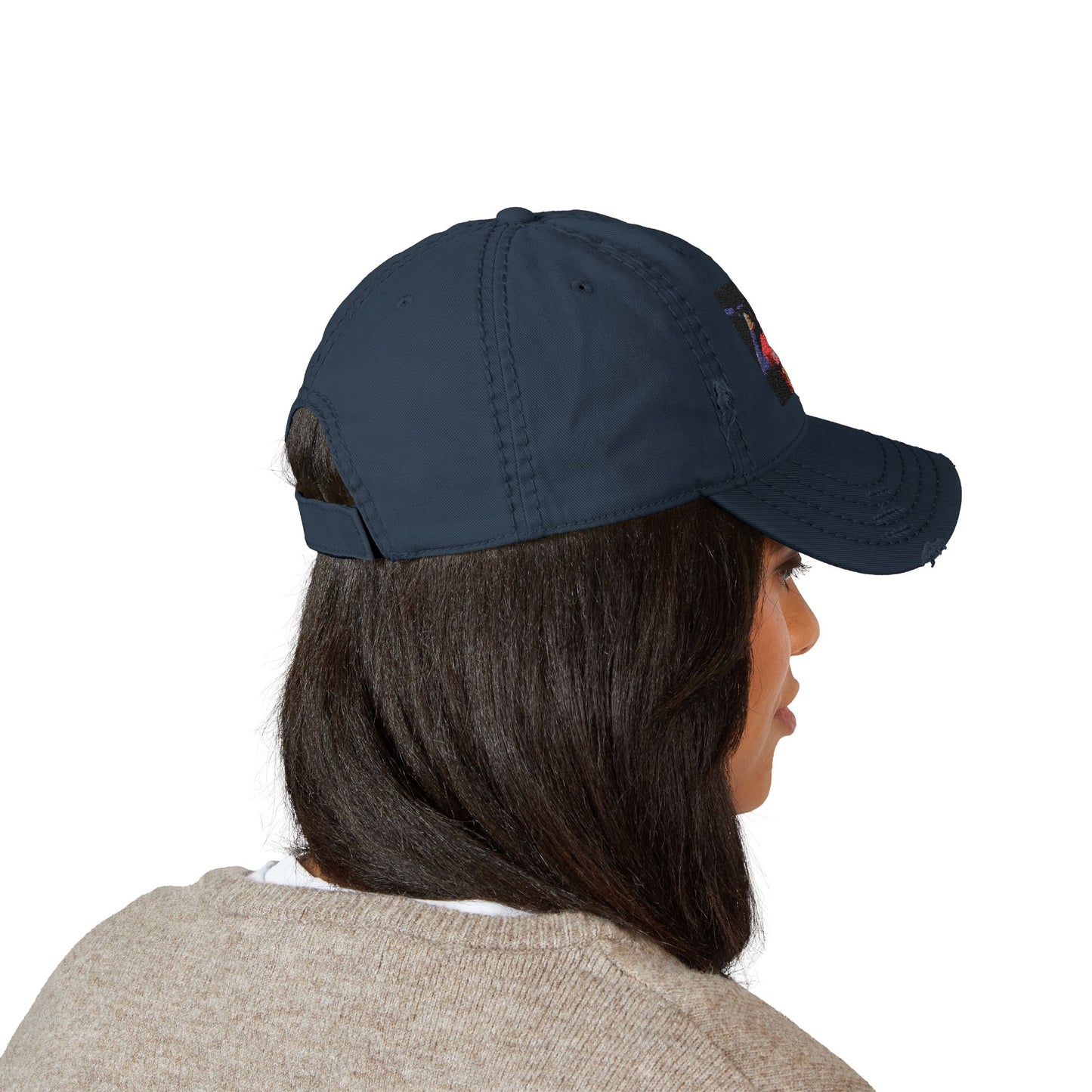 Lamine yamal Distressed Dad Hat (Embroidery)